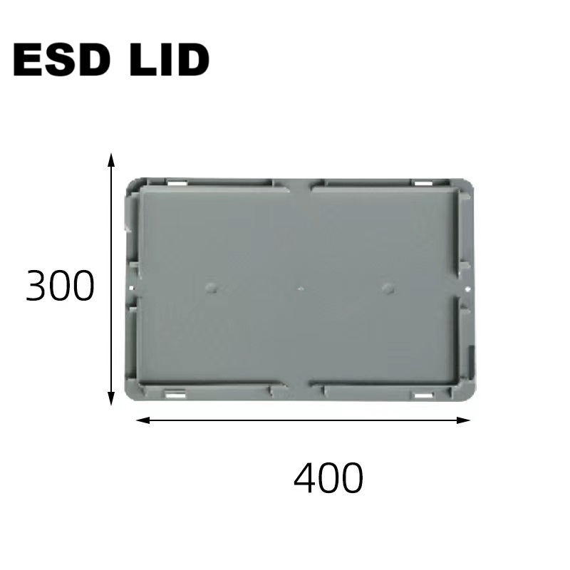 ESD Foldable Box Lid