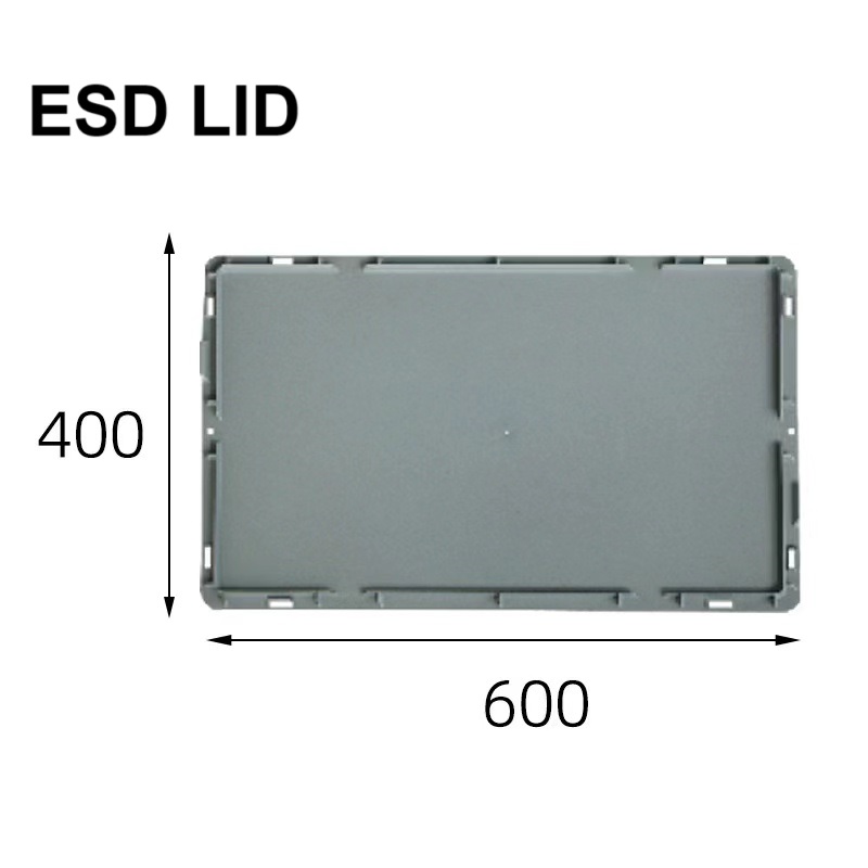 ESD Foldable Box Lid