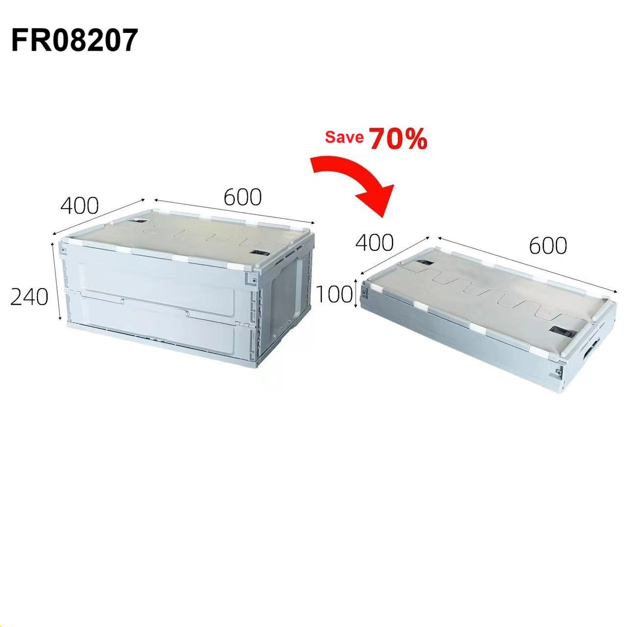 FR08207 ESD Foldable Box