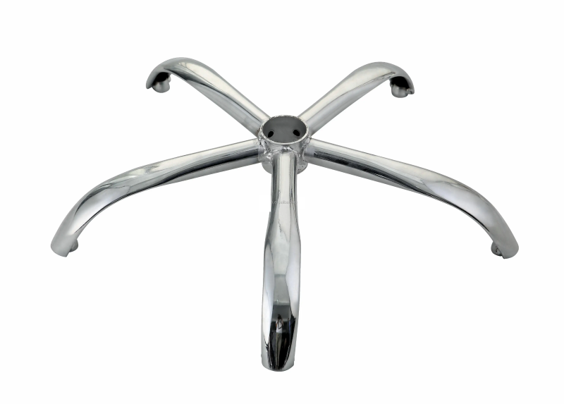 Chrome steel chair base 镀铬五星脚