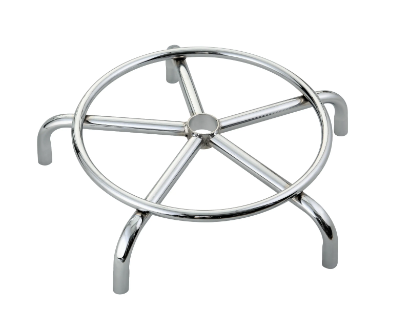 Chrome-plating steel chair base 镀铬脚踏圈