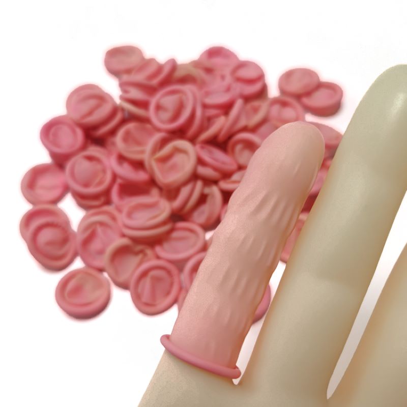 FR1502 Anti static Pink Finger Cot
